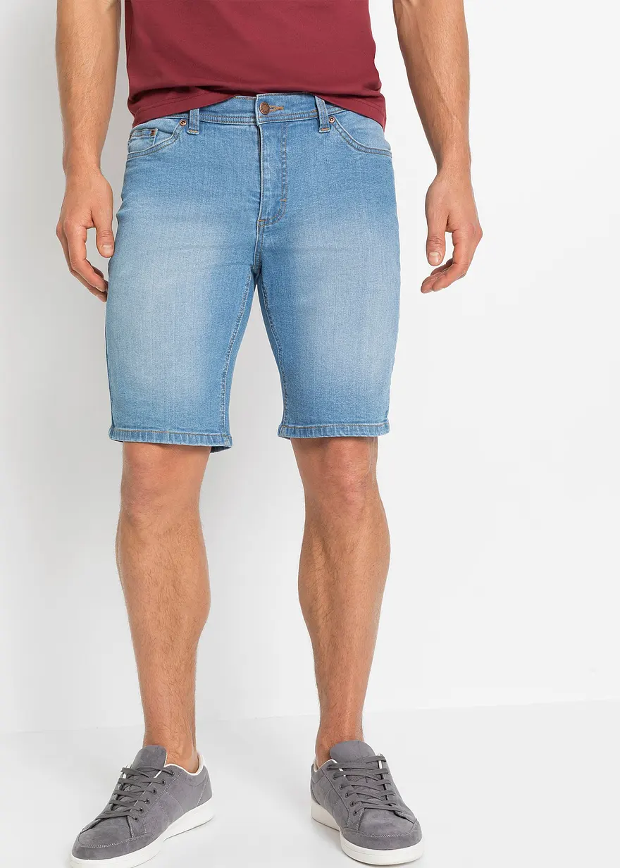 Stretch-Jeans-Bermuda, Regular Fit (2er Pack)