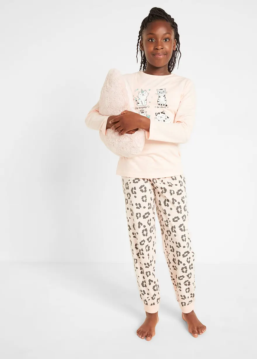 Pyjama aus reiner Bio-Baumwolle (2-tlg. Set)