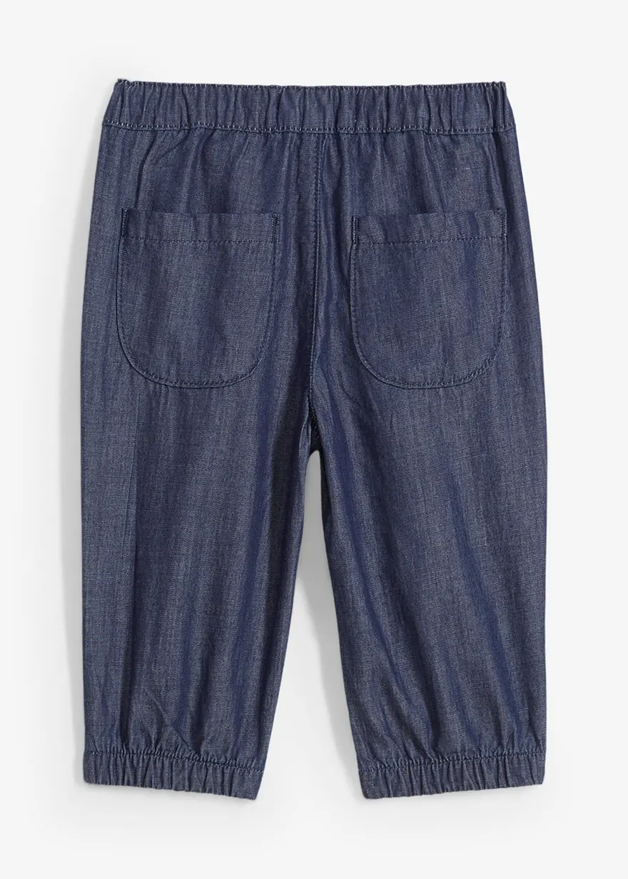 Schlupfjeans aus reiner Bio-Baumwolle