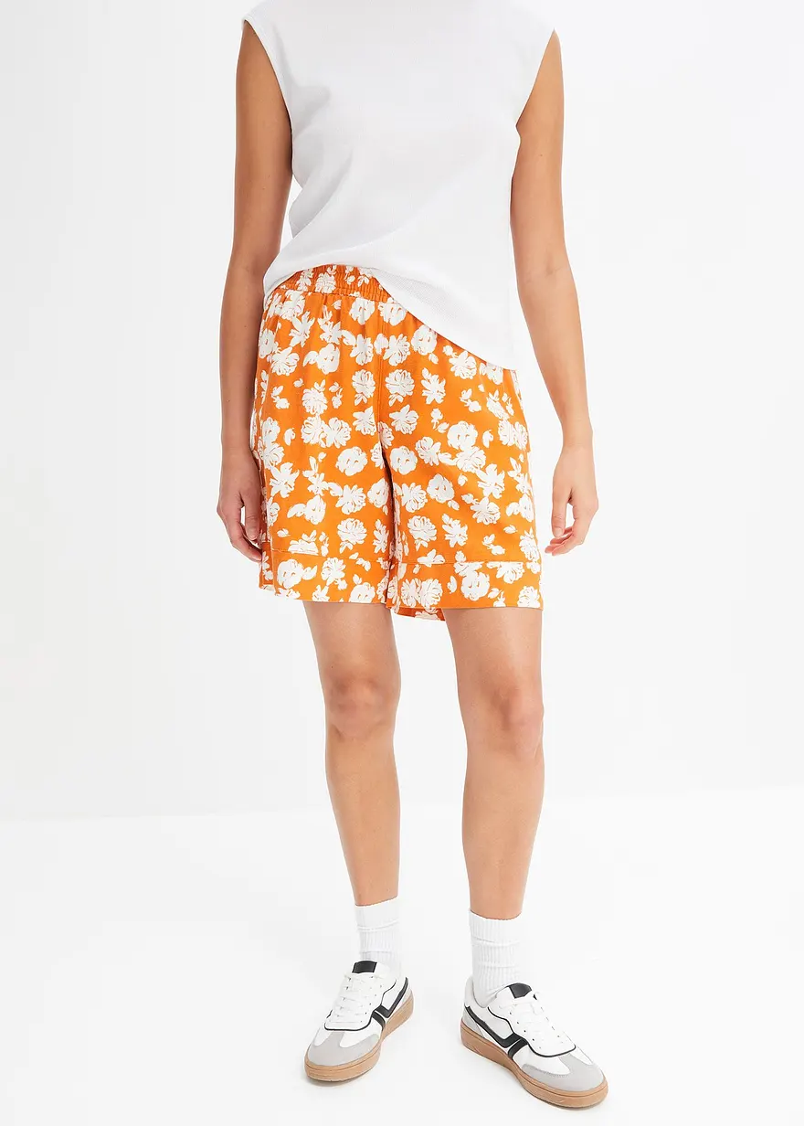 Shorts mit Blumenprint
