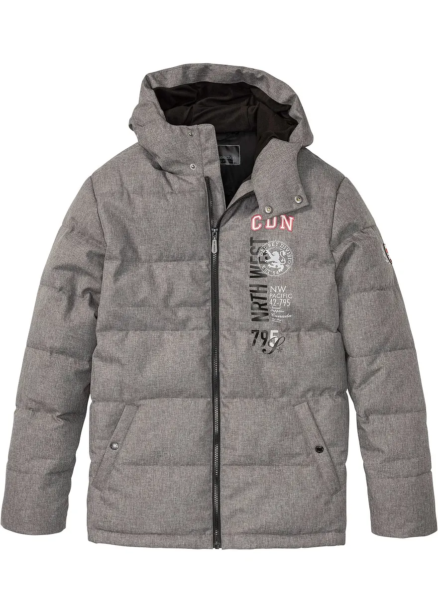 Warm wattierte Outdoorjacke