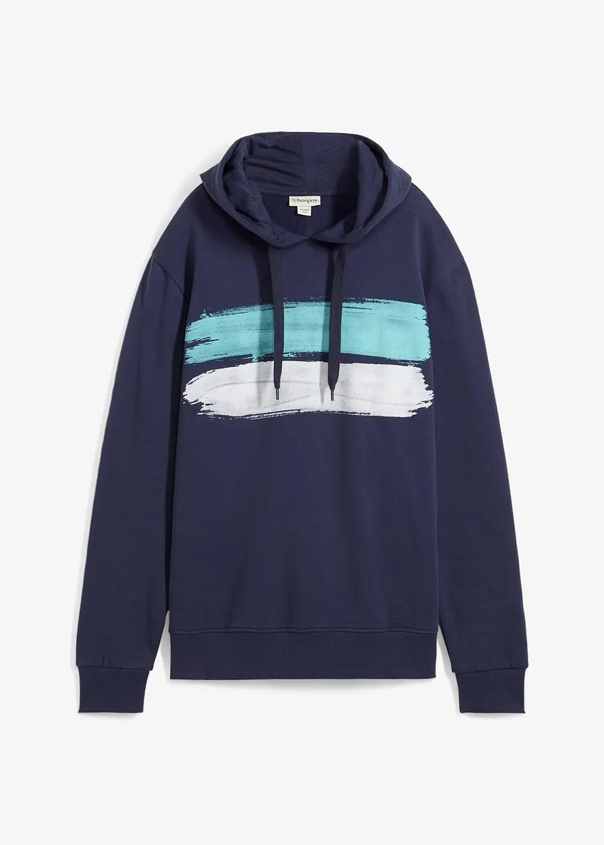 Kapuzensweatshirt aus reiner Bio Baumwolle