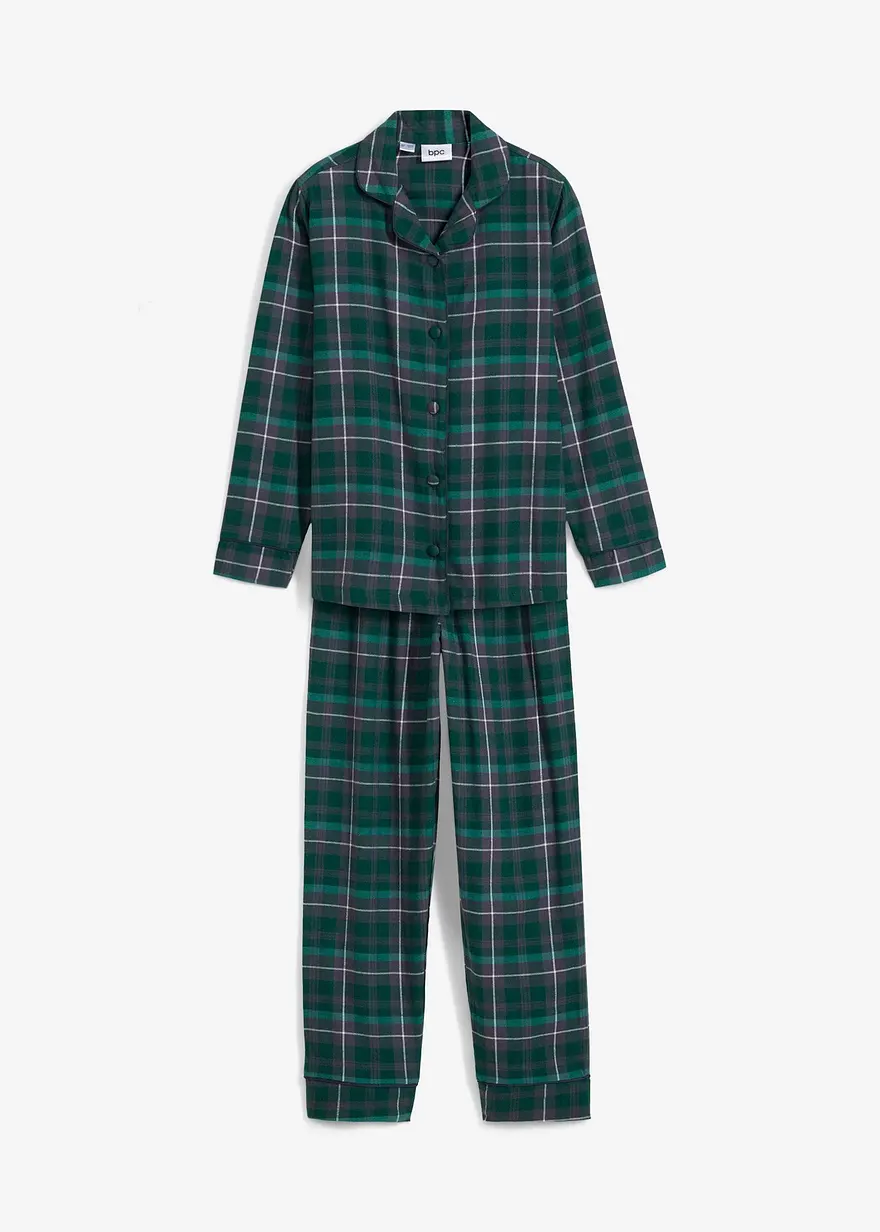 Pyjama aus gewebten Flanell (2-tlg. Set)