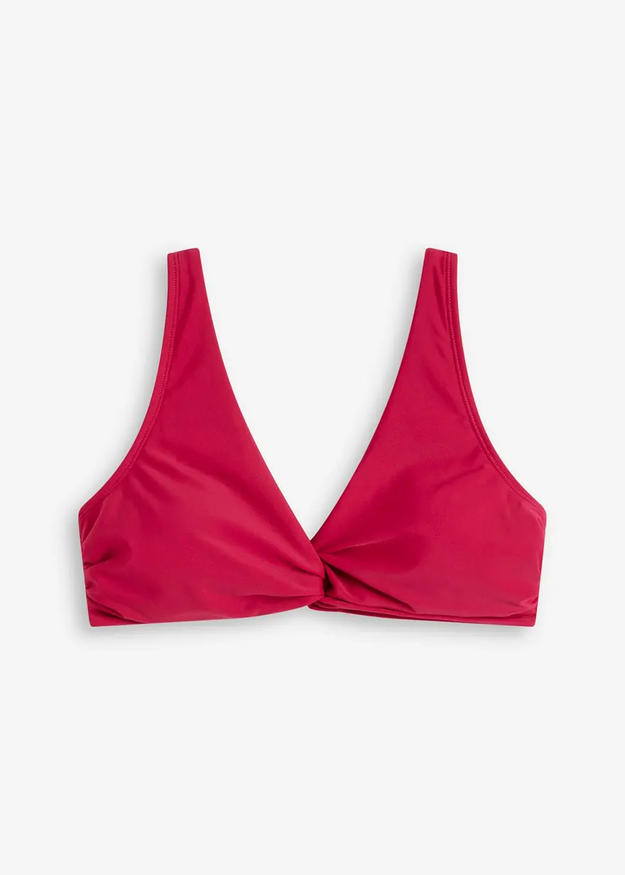 Bustier-Bikinioberteil mit Twistdetail