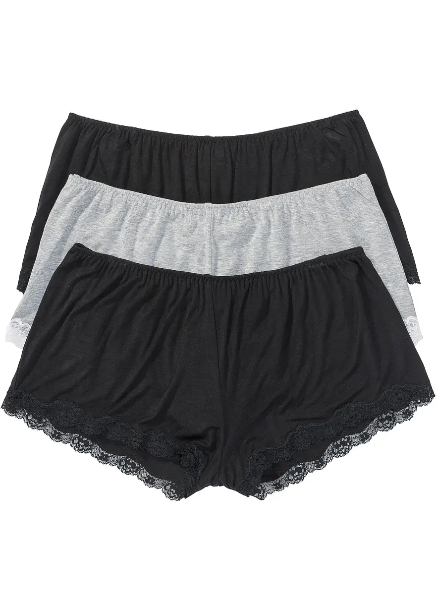 Lockere Viskose Boxer (3er Pack)