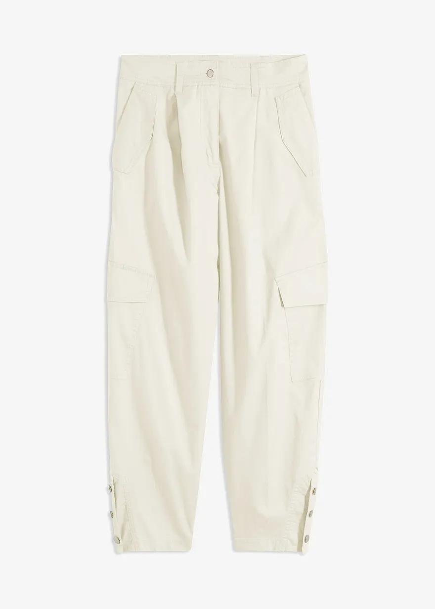 Cargohose aus Baumwolle mit Stretch