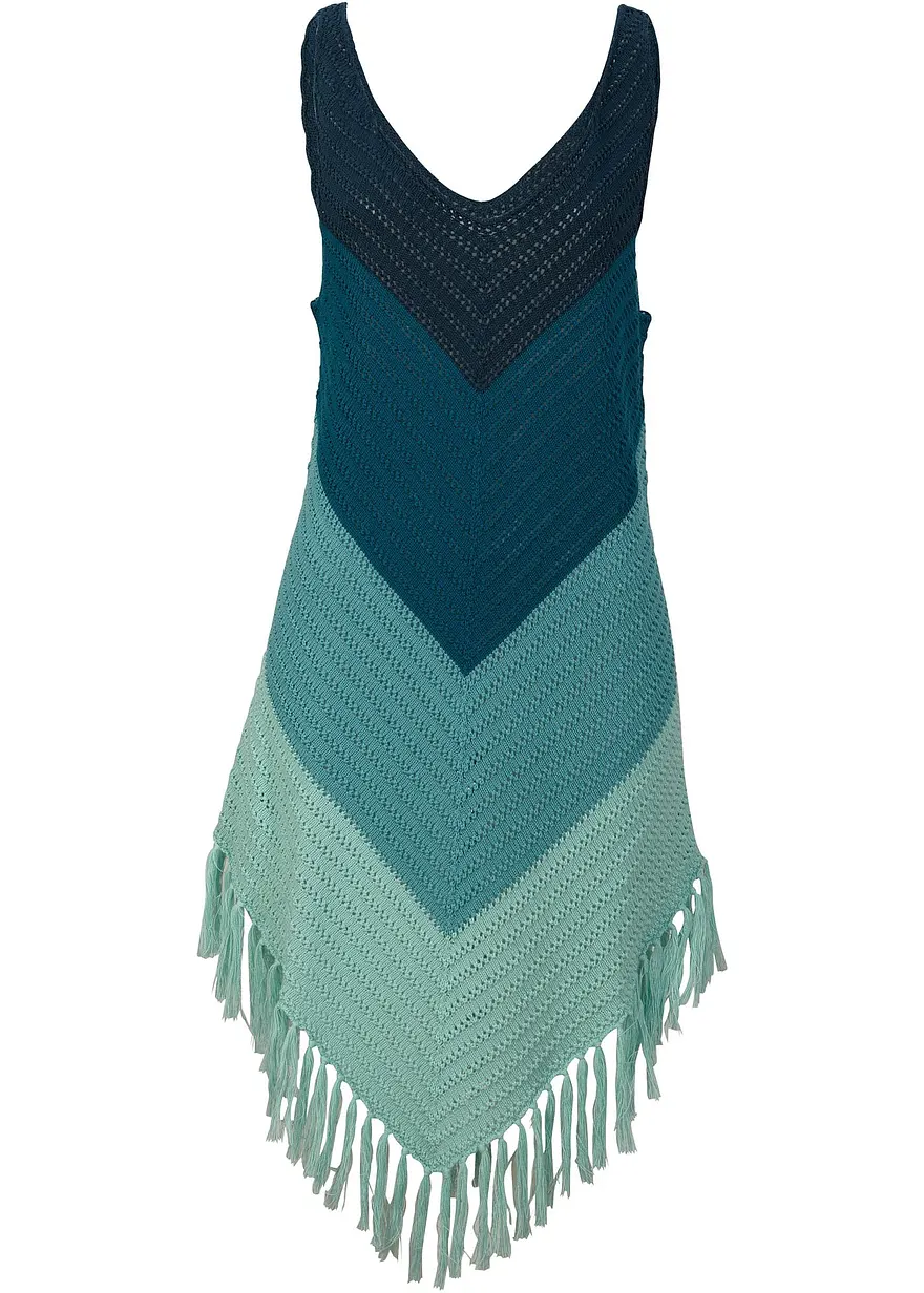 Strandkleid aus leichtem Strick