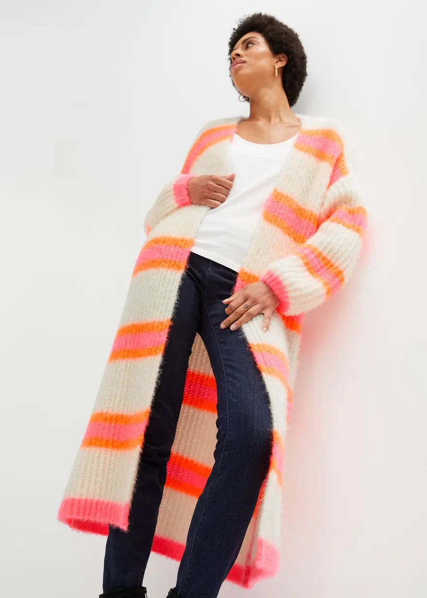Oversize-Strickmantel
