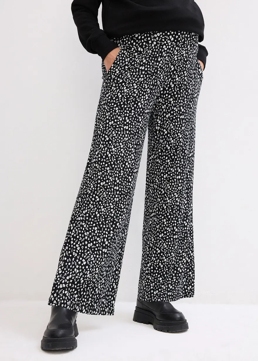 Umstandsculotte aus Viskose, Loose Fit