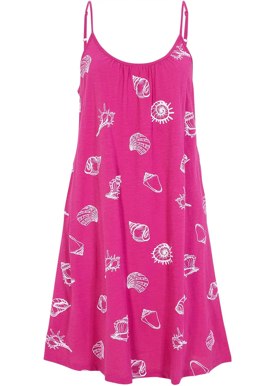Hänger-Jerseykleid aus Bio-Baumwolle