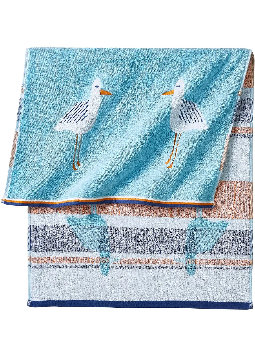 Handtuch mit Möwen Design