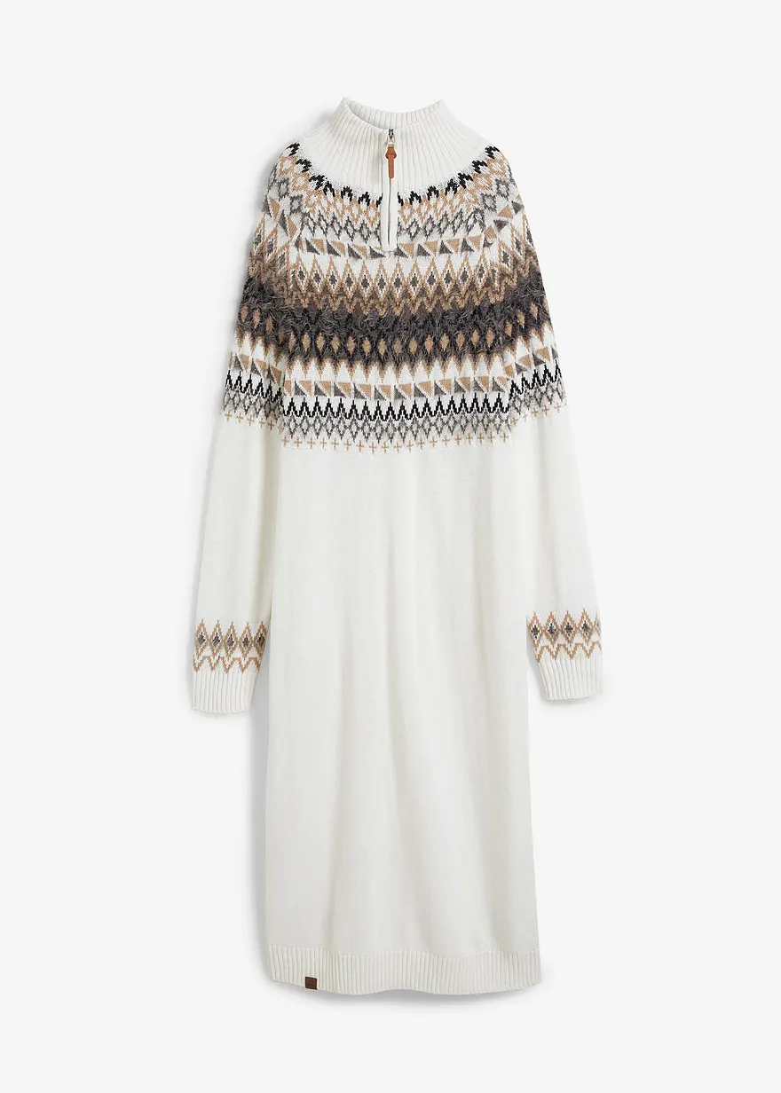 Norweger-Strickkleid