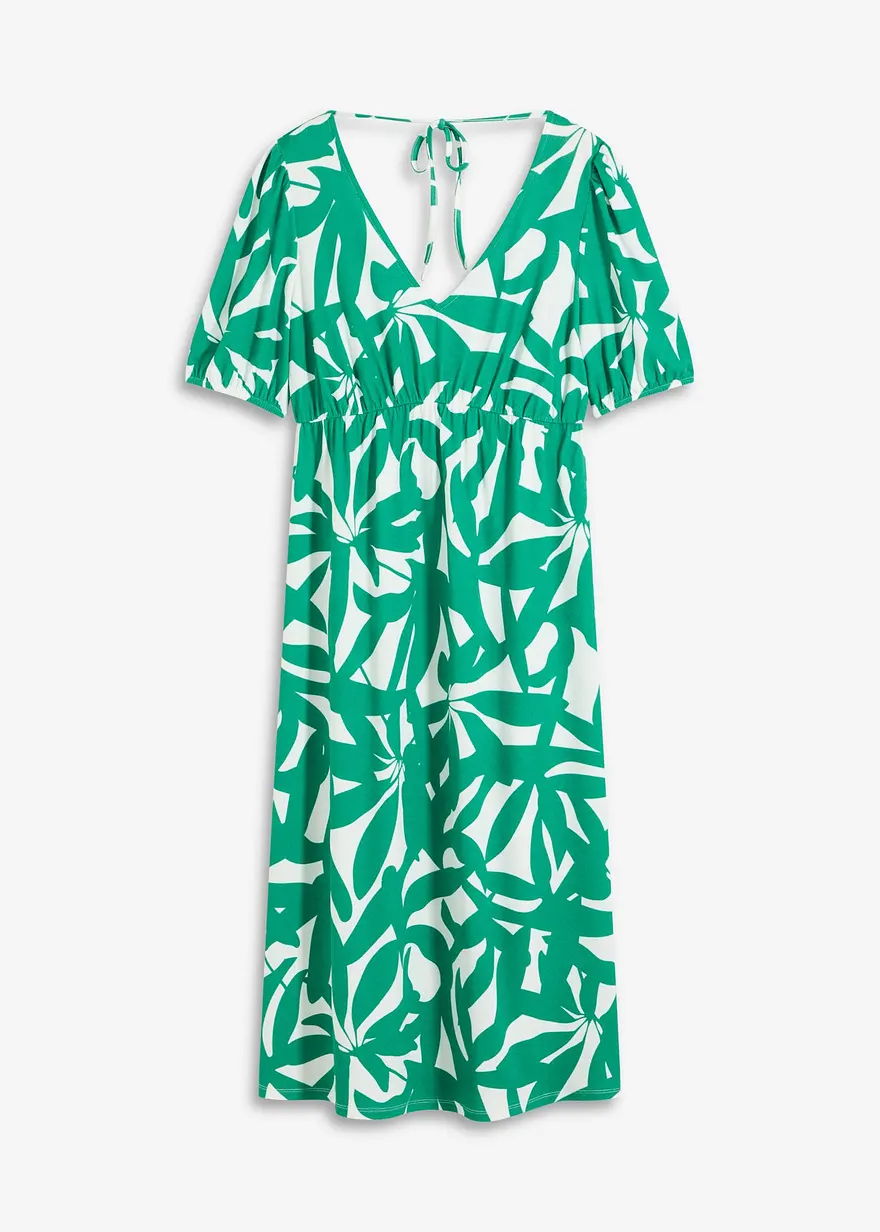 Midikleid mit Puffärmeln