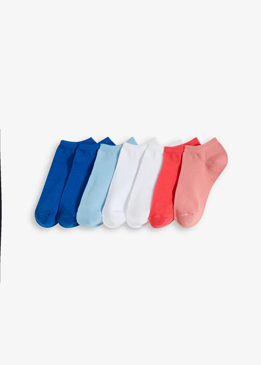 Sneakersocken mit Bio-Baumwolle (7er Pack)