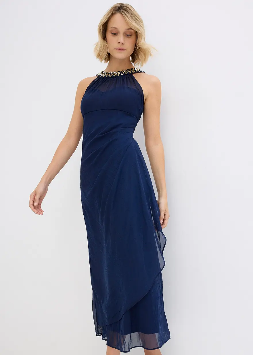 Mesh-Abendkleid