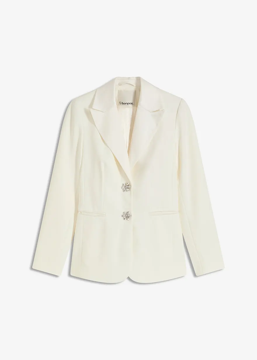 Blazer mit Schmuckknöpfen