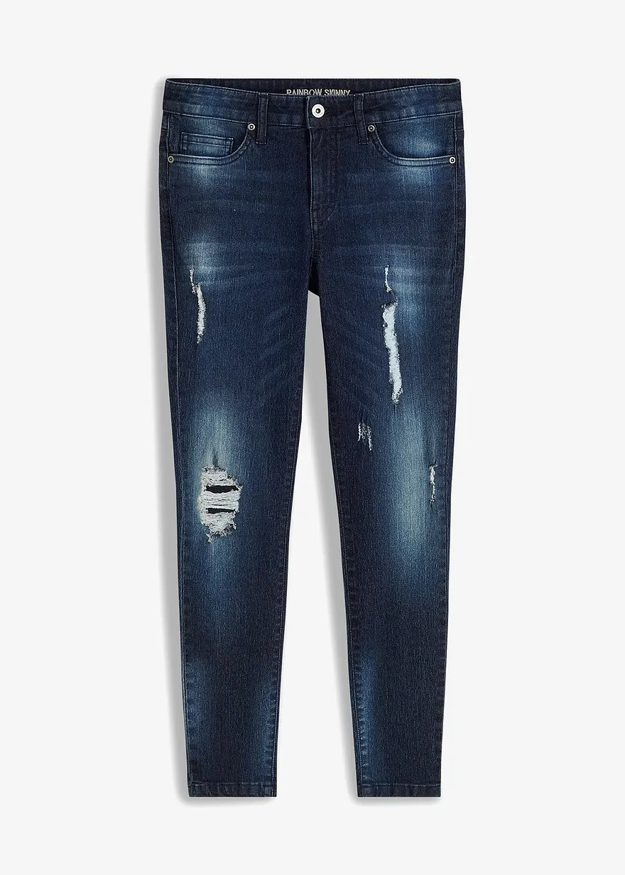 Skinny Jeans Mid Waist, Stretch