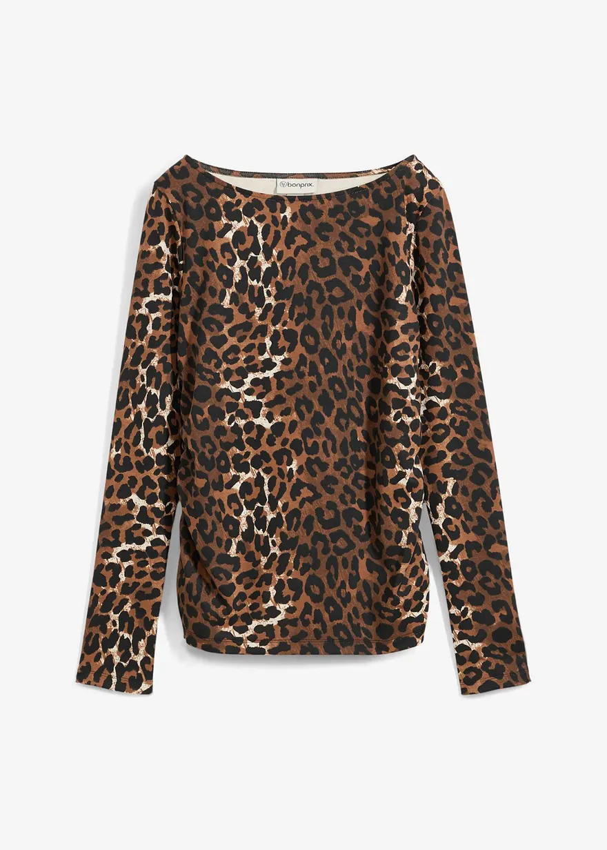 Langarmshirt aus reiner Baumwolle