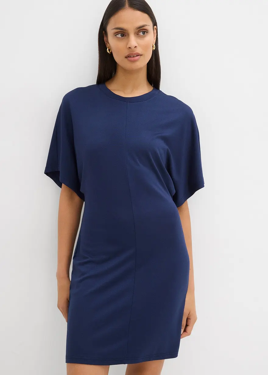 Shirtkleid aus softem Punto di Roma