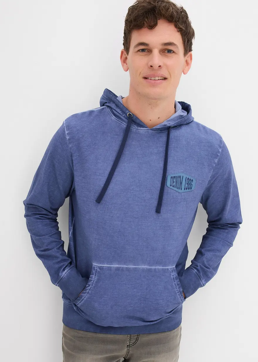 Kapuzensweatshirt aus Bio-Baumwolle