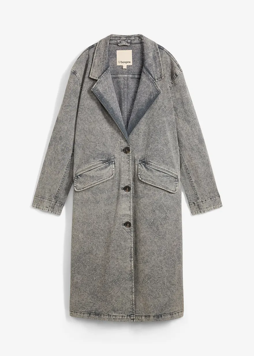 Trenchcoat aus Twill