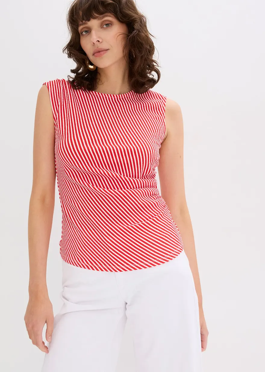 Shirt mit Raffung