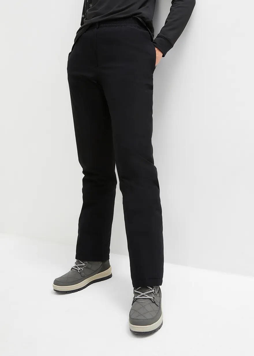 Thermohose mit Fleecefutter und Komfortbund, wasserdicht, Straight