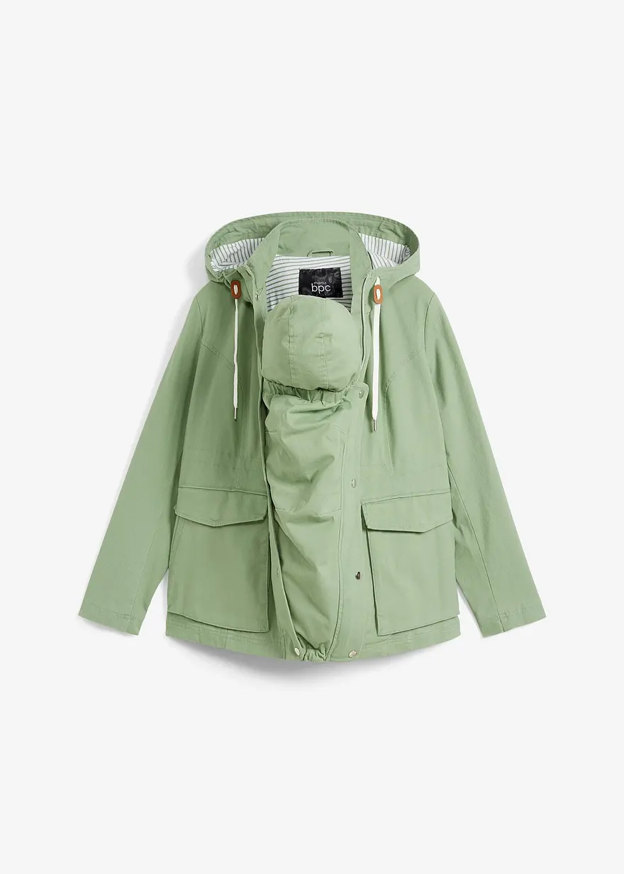 3-in-1 Umstandsjacke mit Trageeinsatz