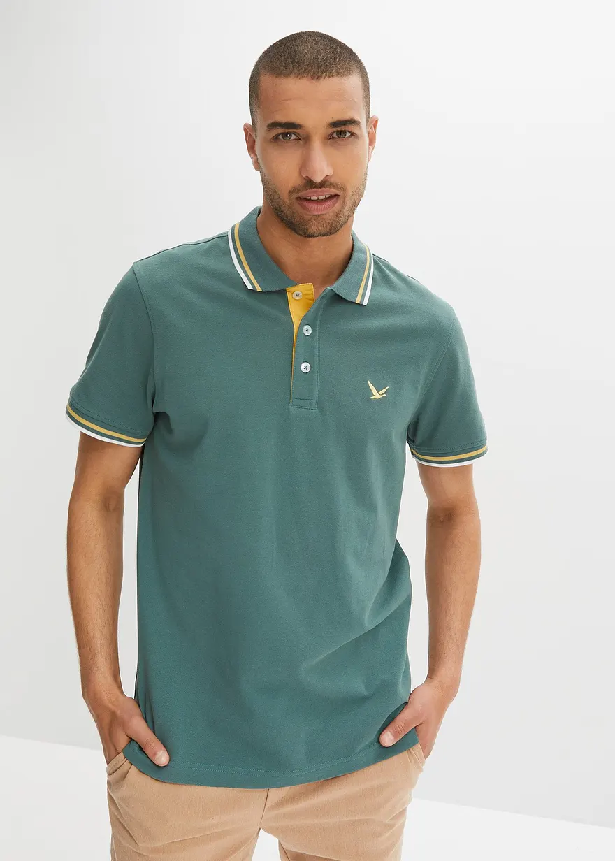 Piqué-Poloshirt (2er Pack) aus reiner Baumwolle