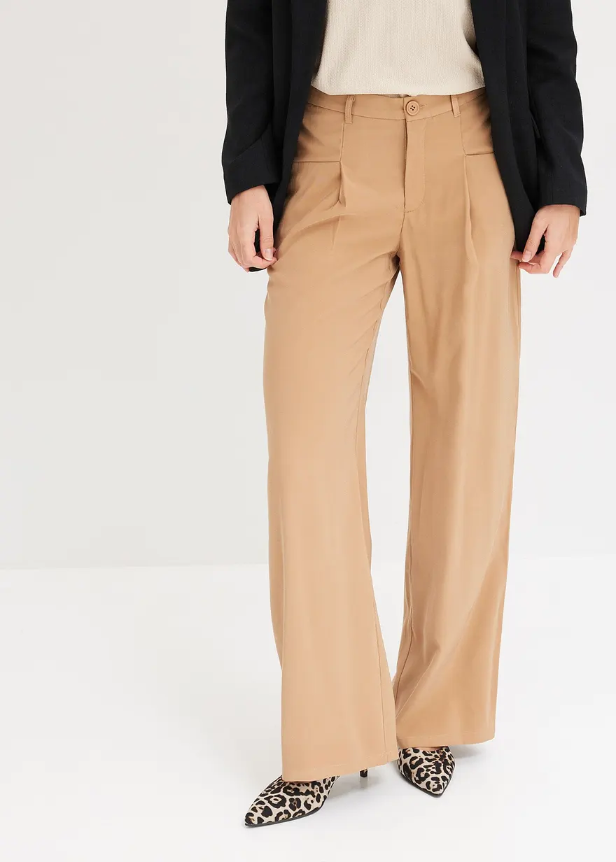 Palazzo-Hose mit Bequembund