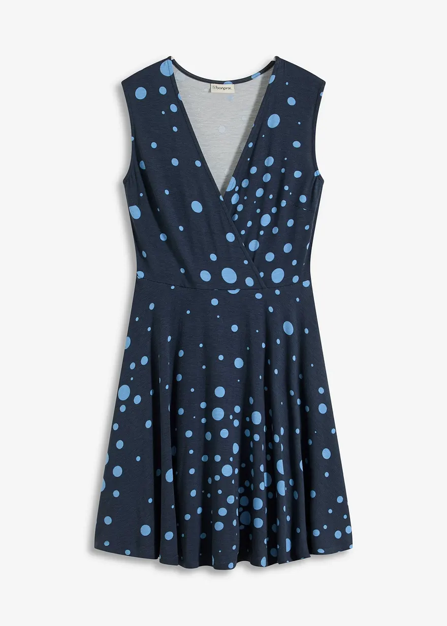 Jerseykleid mit auffälligem Druck
