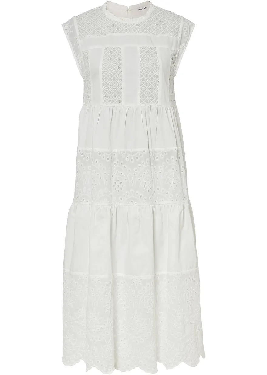 Midikleid mit Spitze