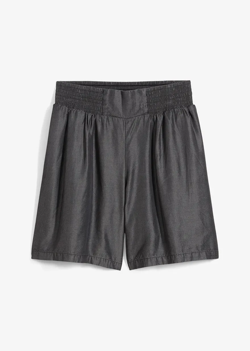 Schlupf-Shorts mit Smockbund