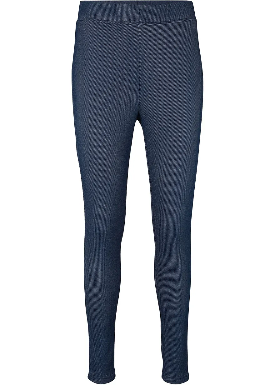 Thermo-Leggins in Jeansoptik