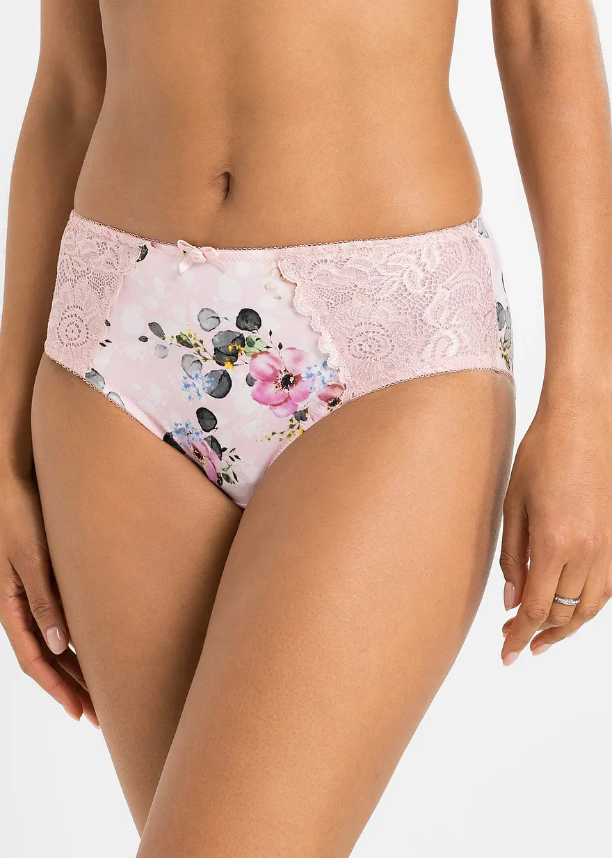 Maxislip mit zarter Spitze (2er Pack)