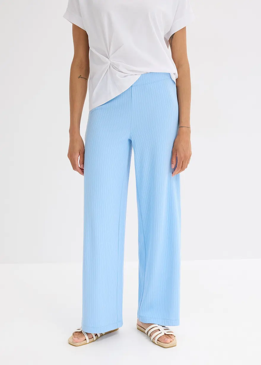 Palazzo-Hose mit Bequembund