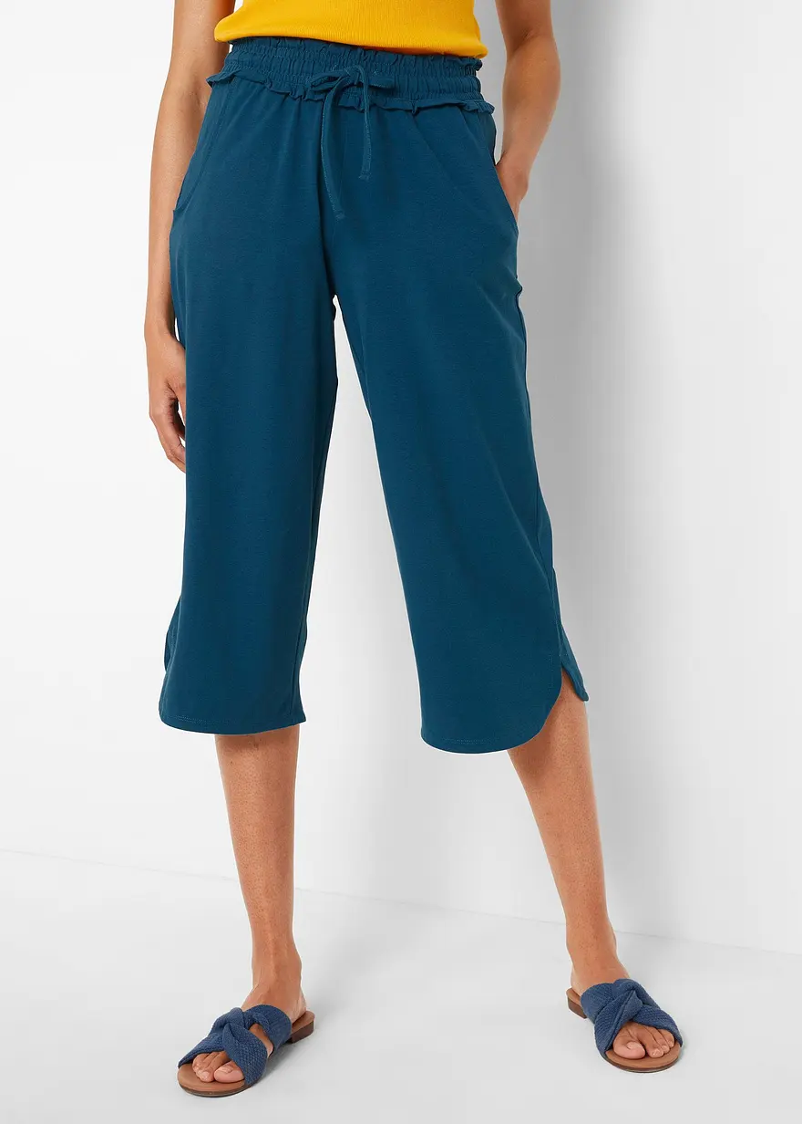 Jersey-Hose aus Baumwoll-Mix