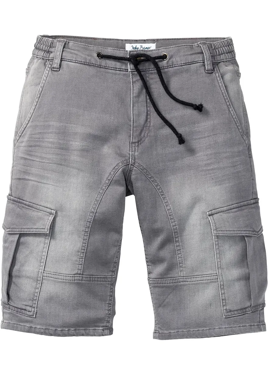 Sweatjeans-Bermuda, Regular Fit