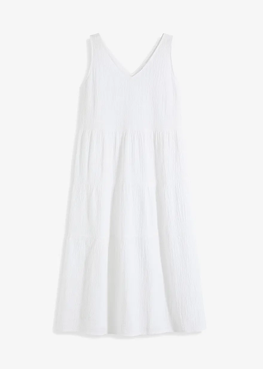 Musselin-Kleid aus reiner Baumwolle