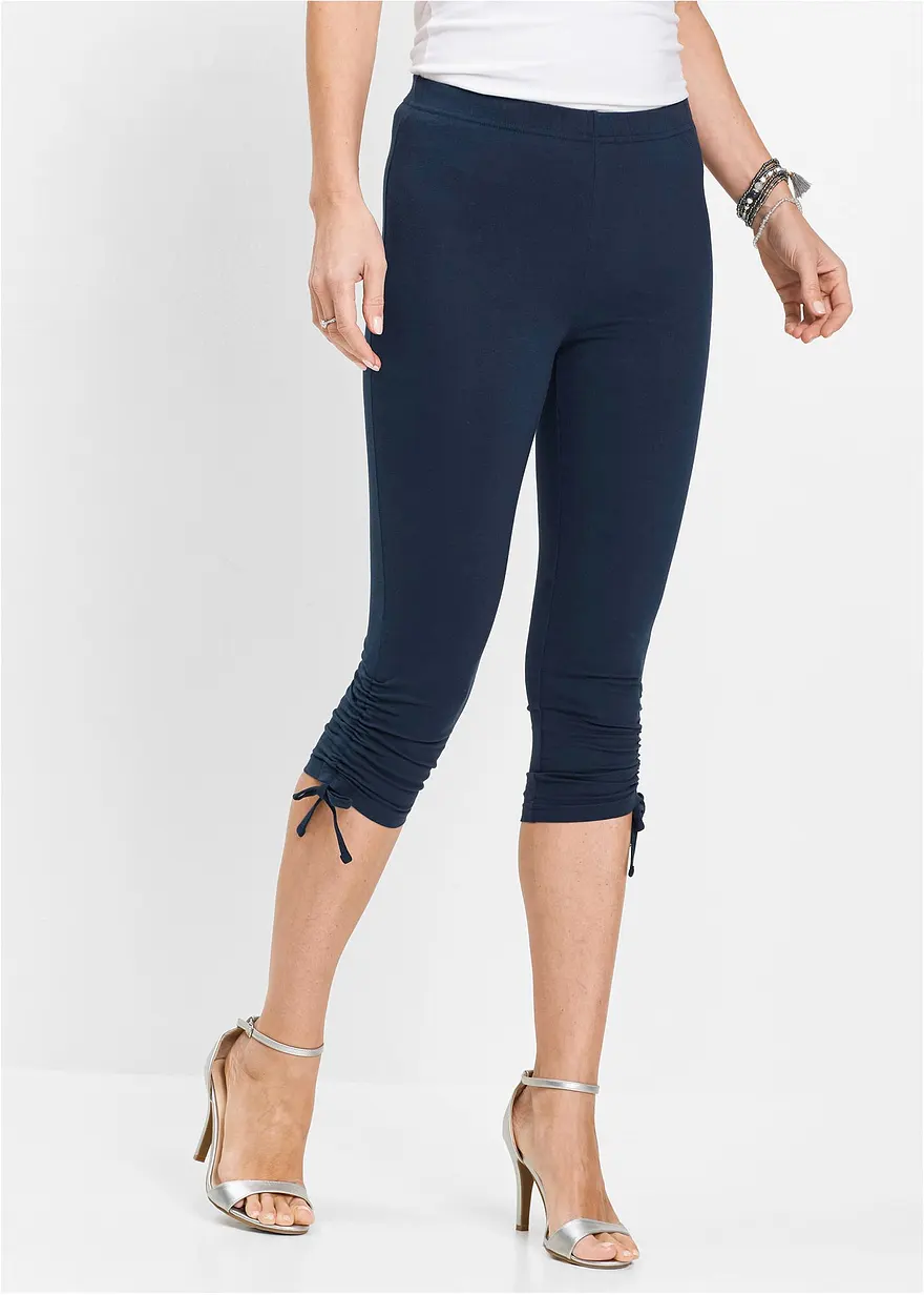 Capri-Leggings aus Bio-Baumwolle