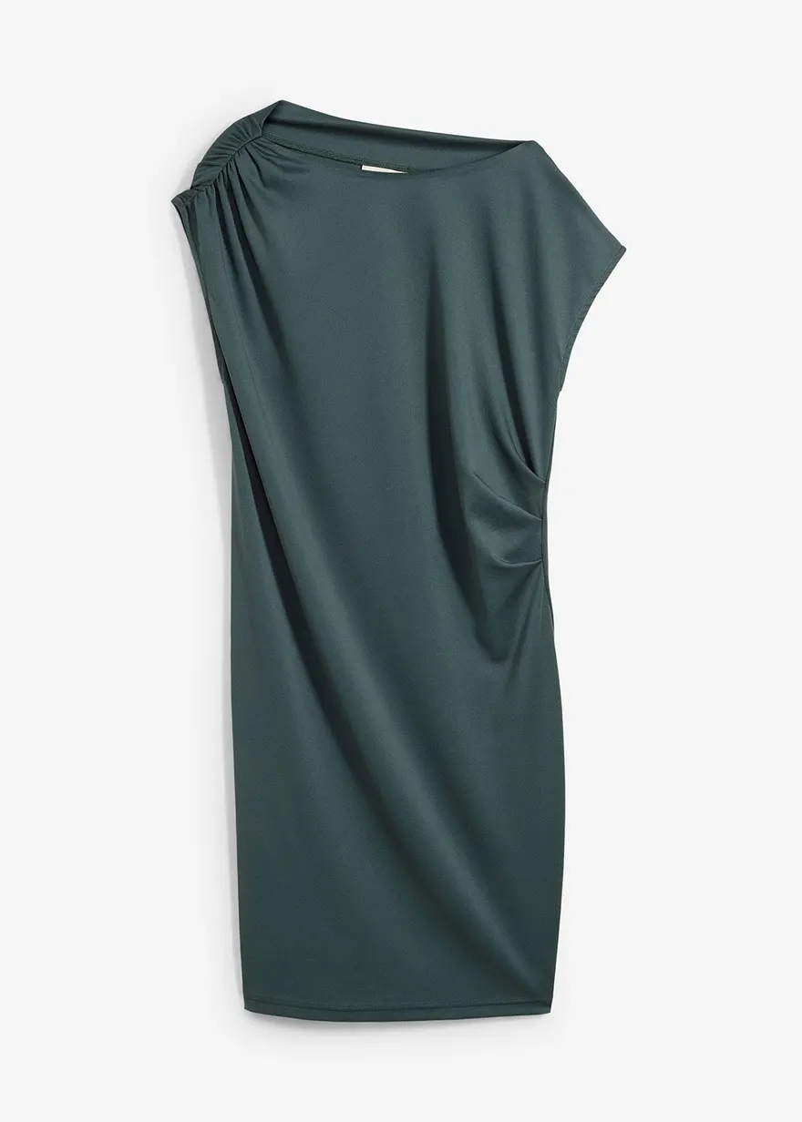 Minikleid aus strukturiertem Crêpe