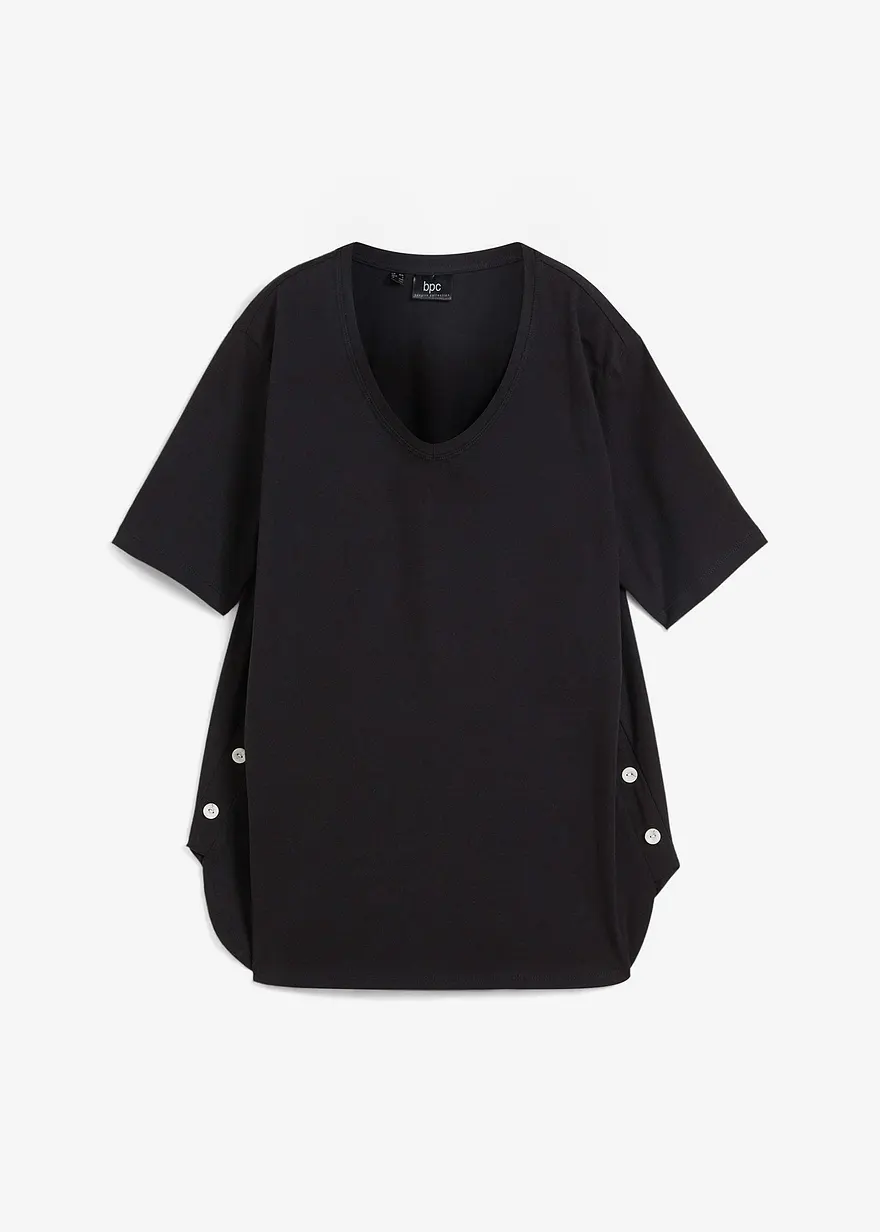 Weites T-Shirt aus Bio-Baumwolle
