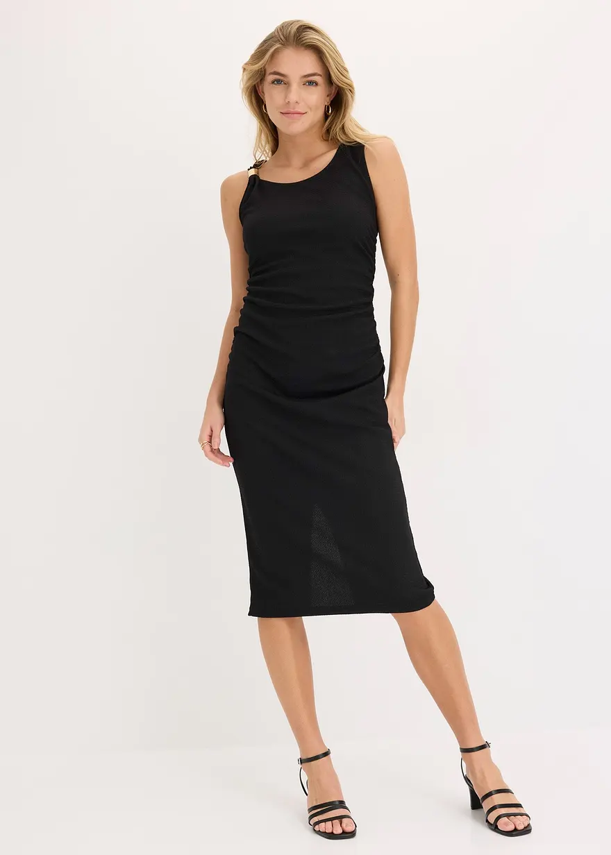 Figurbetontes One-Shoulder-Kleid