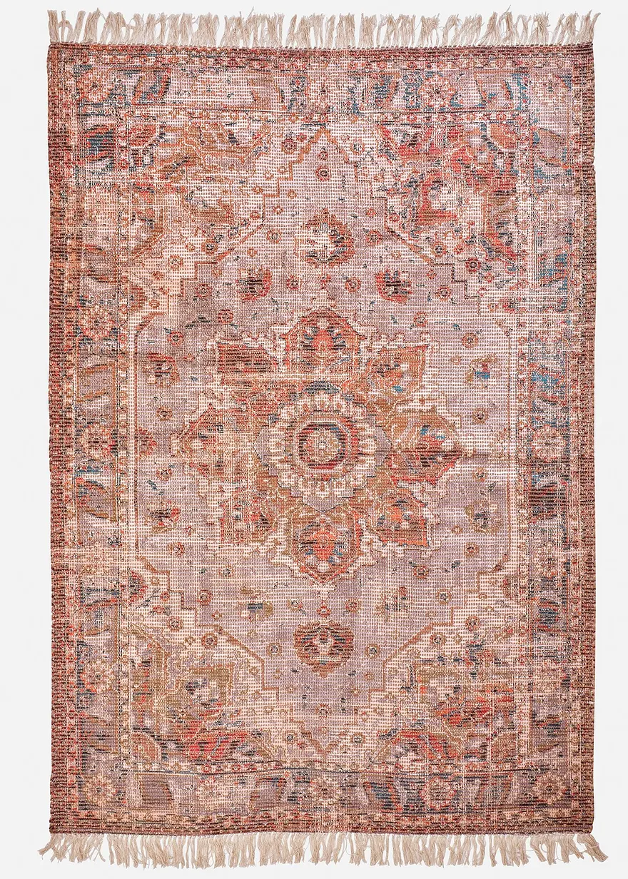 Kelim-Teppich mit orientalischer Musterung