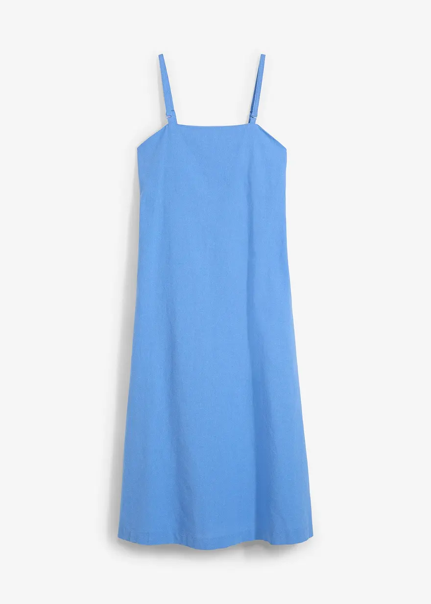 Bandeau Midikleid aus Viskose-Mix