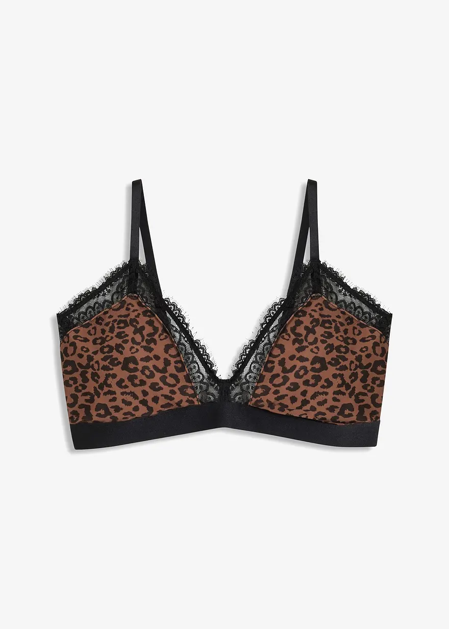 Triangel Bralette ohne Bügel mit herausnehmbarem Padding