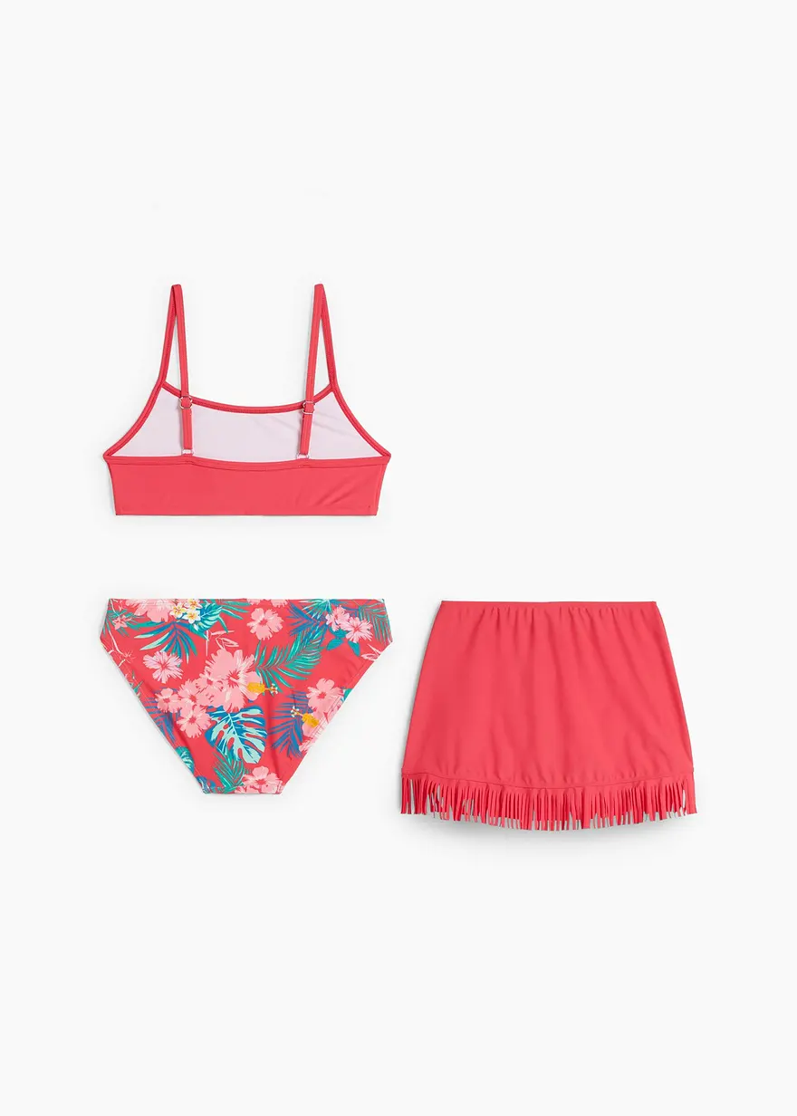 Bikini und Rock (3-tlg.Set)