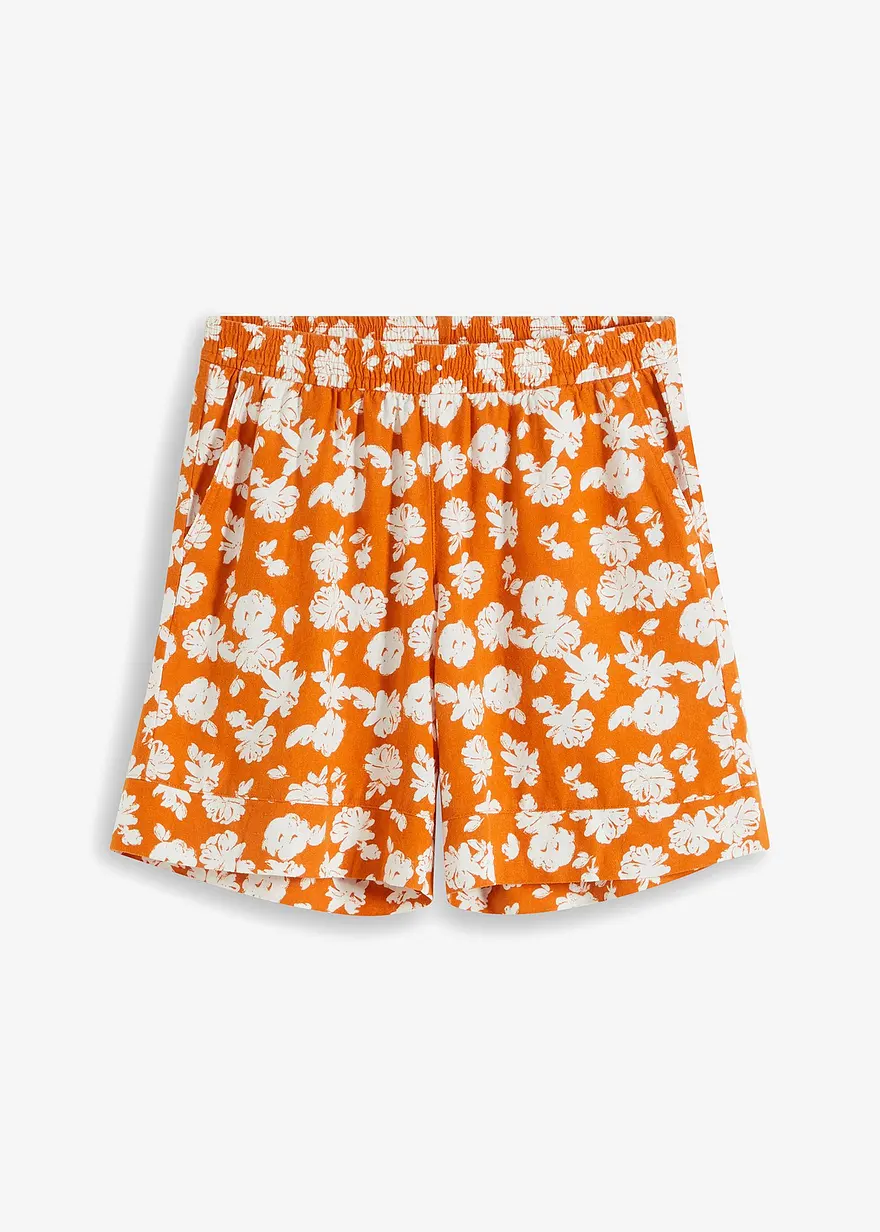 Shorts mit Blumenprint