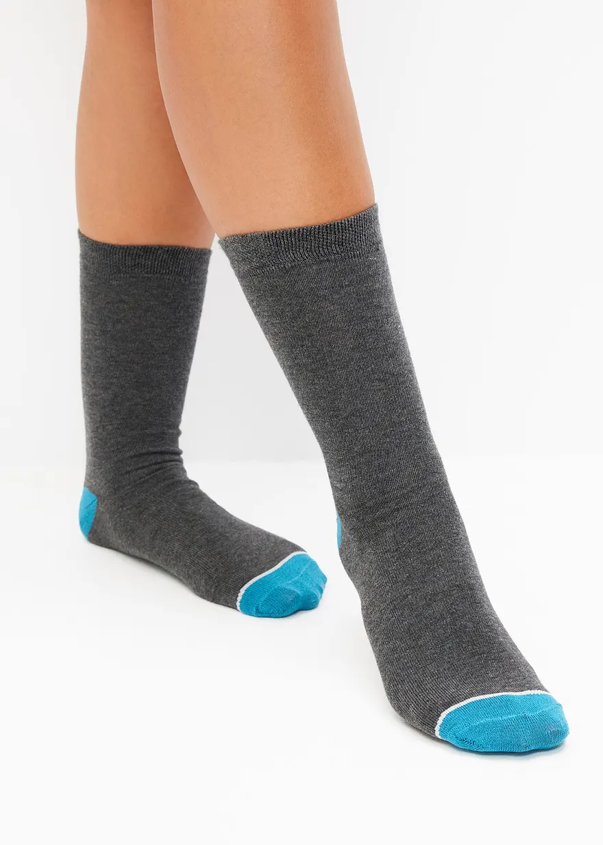 Socken mit Bio-Baumwolle (5er Pack)