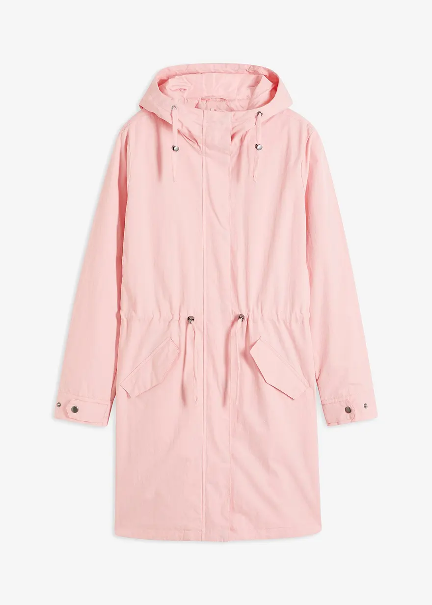 Long-Parka mit Kapuze